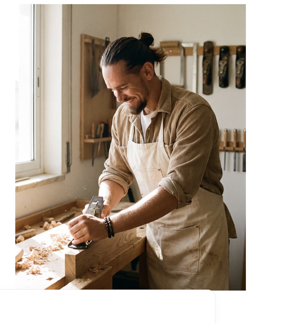 Gwenaël Charrier, artisan menuisier — ArtGwood